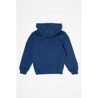 Nike, Hanorac din amestec de bumbac cu buzunar kangaroo, Albastru marin, 122-128 CM