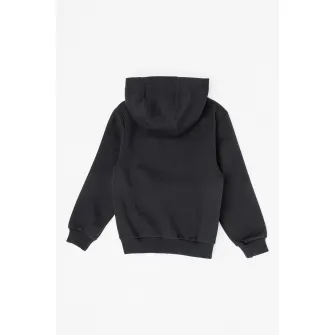 Nike, Hanorac din amestec de bumbac cu buzunar kangaroo, Negru, 122-128 CM