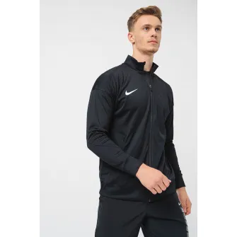 Nike, Jacheta de trening cu fermoar, pentru fotbal, Negru, 2XL