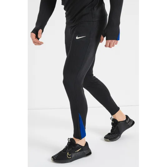 Nike, Pantaloni cu slituri la terminatii pentru fotbal, Negru, L