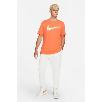 Nike, Pantaloni de trening cu buzunare laterale Sportswear Club, Alb fildes, 2XL