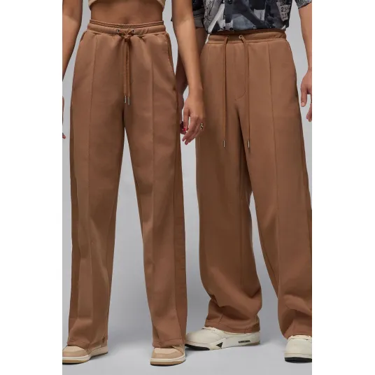 Nike, Pantaloni de trening cu snururi, Maro camel, L