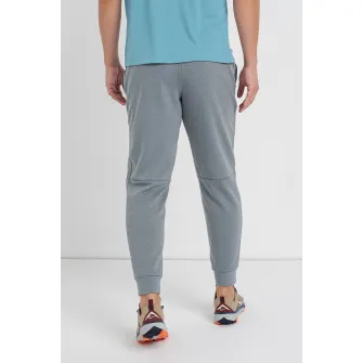 Nike, Pantaloni din amestec de bumbac, pentru antrenament, Gri cenusiu, 2XL