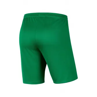 Nike, Pantaloni scurti cu talie elastica pentru fotbal Park, Verde, S
