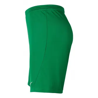 Nike, Pantaloni scurti cu talie elastica pentru fotbal Park, Verde, S