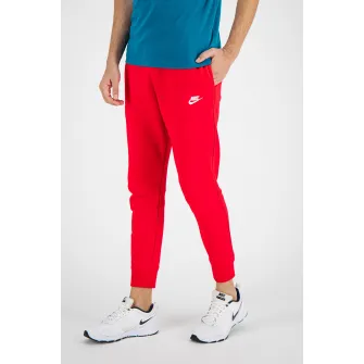 Nike, Pantaloni sport conici Sportswear Club, Rosu, 2XL