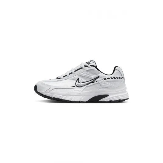 Nike, Pantofi sport cu insertii de piele Initiator, Negru, Alb, 6