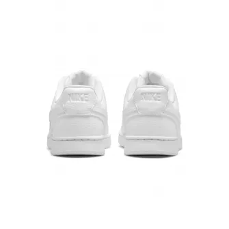 Nike, Pantofi sport de piele ecologica Court Vision Low Next Nature, Alb, 7