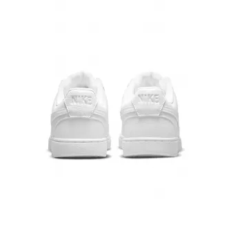 Nike, Pantofi sport de piele ecologica Court Vision Low Next Nature, Alb, 12