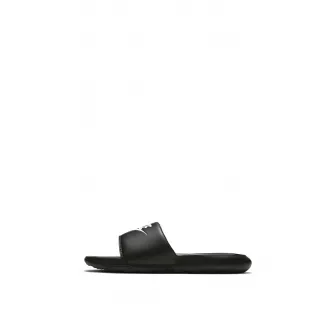 Nike, Papuci cu brant cu striatii Victori One, Negru/Alb, 5