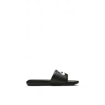 Nike, Papuci cu brant cu striatii Victori One, Negru/Alb, 5