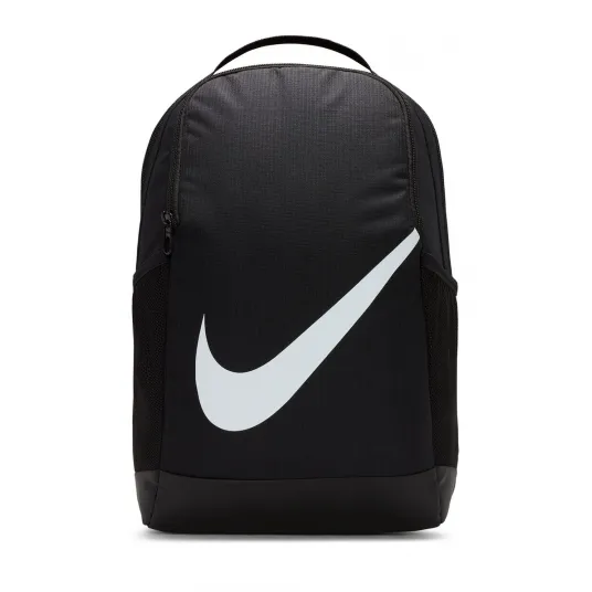 Nike, Rucsac cu imprimeu logo Brasilia - 18L, Negru, Alb