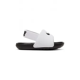 Nike, Sandale model slingback Kawa, Negru, Alb, 26 EU