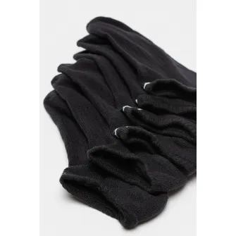 Nike, Set de sosete din amestec de bumbac pentru antrenament - 6 perechi, Negru, Alb murdar, S