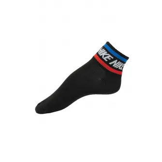 Nike, Set de sosete scurte unisex Everyday Essental - 3 perechi, Negru, S