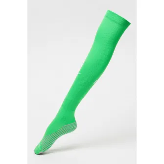 Nike, Sosete cu logo pentru fotbal, Verde electric, L