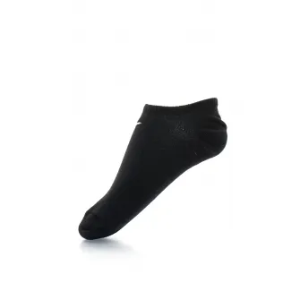 Nike, Sosete foarte scurte, unisex, pentru fitness Value - 3 perechi, Negru, S