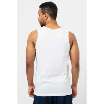 Nike, Top cu broderie logo pe piept Sportswear, Alb, Negru, M