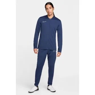 Nike, Trening cu tehnologie Dri-Fit si logo pentru fotbal, Alb, Albastru inchis, M