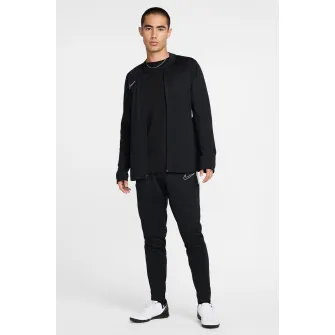 Nike, Trening cu tehnologie Dri-Fit si logo pentru fotbal, Negru, Alb optic, XL