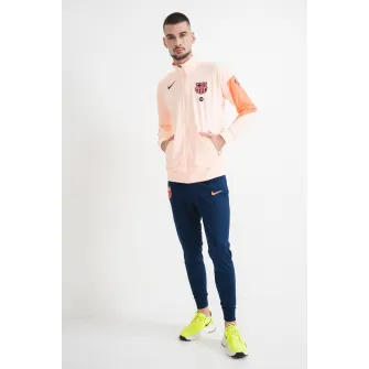 Nike, Trening pentru fotbal F.C. Barcelona, Piersica, Bleumarin, 2XL