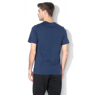 Nike, Tricou cu decolteu la baza gatului Sportswear Club, Albastru marin, L