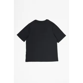 Nike, Tricou cu imprimeu logo, Negru, Alb, 137-147 CM