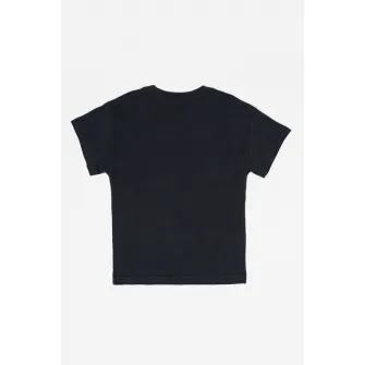 Nike, Tricou din bumbac cu detaliu logo, Negru, Alb, 137-147 CM