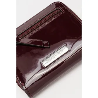 NINE WEST, Portofel cu aspect lacuit Ellora, Violet tyrian