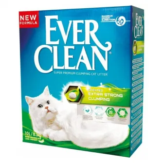 Nisip litiera Ever Clean Extra Strong, Clumping Parfumat, 10L