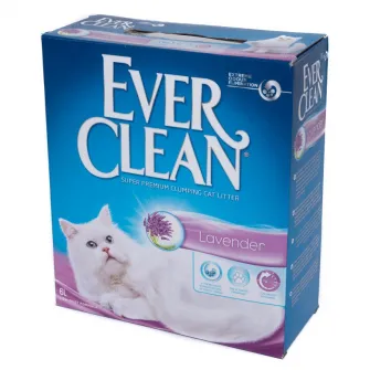 Nisip litiera Ever Clean, Parfum de Lavanda, 10 l