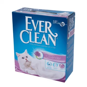 Nisip litiera Ever Clean, Parfum de Lavanda, 6L