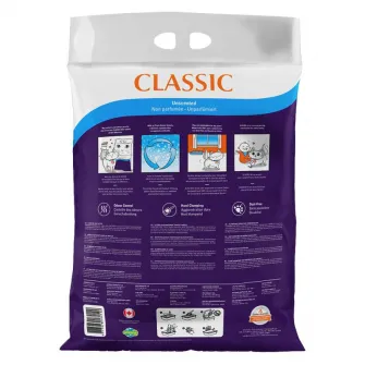 Nisip litiera pisici Intersand Classic, Neparfumat, Triple Action, 7kg