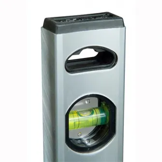 Nivela Stanley Classic magnetica, 2 fiole, corp aluminiu, 40cm