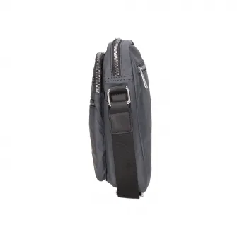 Northampton Polo Club, Geanta crossbody cu buzunare exterioare, Grey