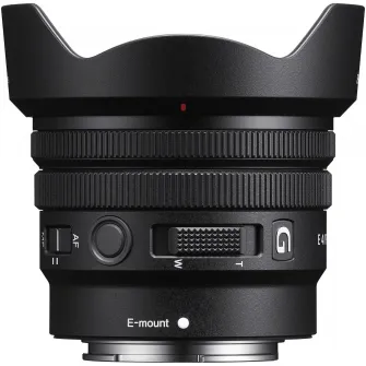 Obiectiv Sony, montura E, 10-20mm, F4, Negru