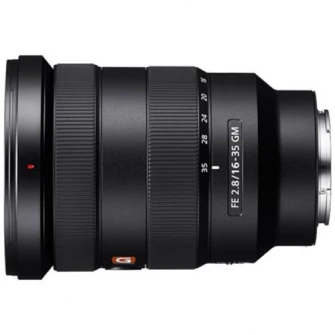 Obiectiv Sony, montura FE, 16-35mm, F2.8 GM, Negru