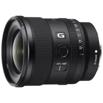 Obiectiv Sony, montura FE, 20 mm f1.8 G, Negru