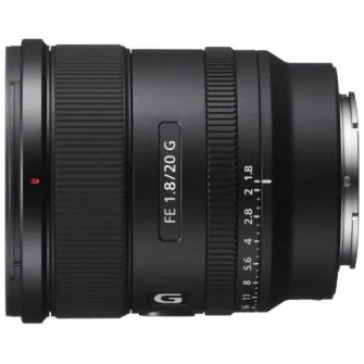 Obiectiv Sony, montura FE, 20 mm f1.8 G, Negru