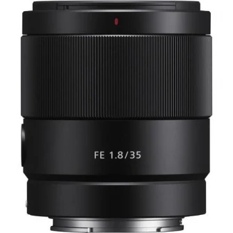 Obiectiv Sony, montura FE, 35 mm, F1.8, Negru