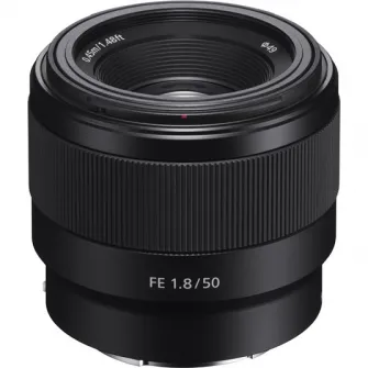 Obiectiv Sony, montura FE, 50mm. f1.8, Negru