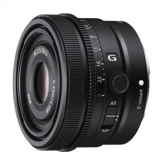 Obiectiv Sony, montura FE, 50mm F2.5 G, Negru