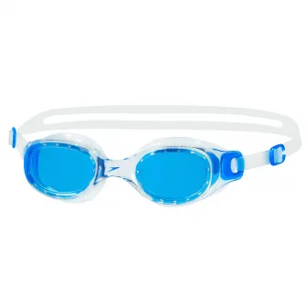 Очки для плавания для взрослых Speedo Futura Classic, прозрачные/синие