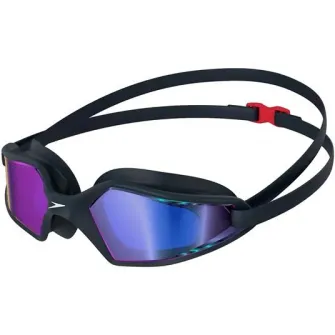 Ochelari inot adulti Speedo Hydropulse, Navy/Oxid Grey/Phoenix Red/Gold