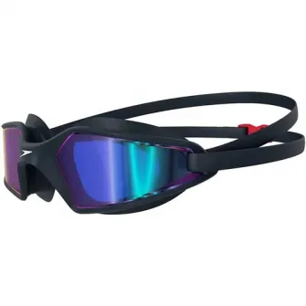 Ochelari inot adulti Speedo Hydropulse, Navy/Oxid Grey/Phoenix Red/Gold