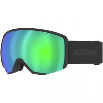 Ochelari ski Atomic REVENT L STEREO, unisex, negru