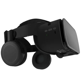 Ochelari VR, VR-Shark® X6, HI-Shock, Casti integrate, Bluetooth, 120°, 395g, Negru
