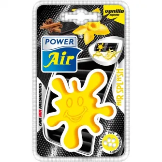 Odorizant auto Power Air Splash, aroma vanilla express
