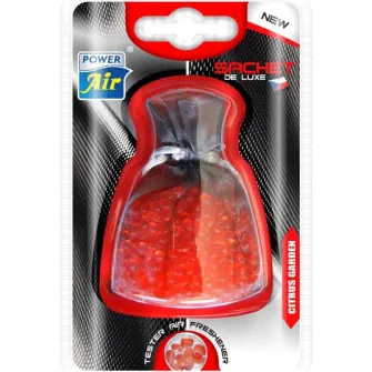 Odorizant auto saculet Power Air Sachet de Luxe, aroma citrus garden