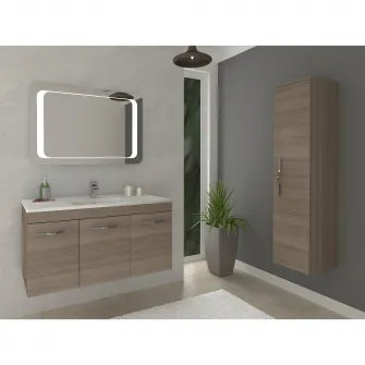 Oglinda Kring cu sistem de iluminare LED, 60x90x2.9cm